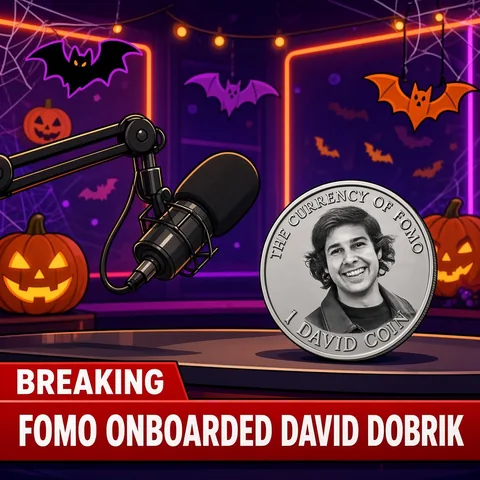 Breaking news: FOMO onboarded David Dobrik